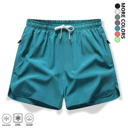 LIFE KEEPS MOVING Women’S Summer Lightweight High-Stretch Shorts，3/1Pack—European/American Running Shorts, Athletic Casual Yoga Shorts, Beach Shorts; Supportive Casual Sports Shorts; Versatile for Everyday Wear and Commuting.